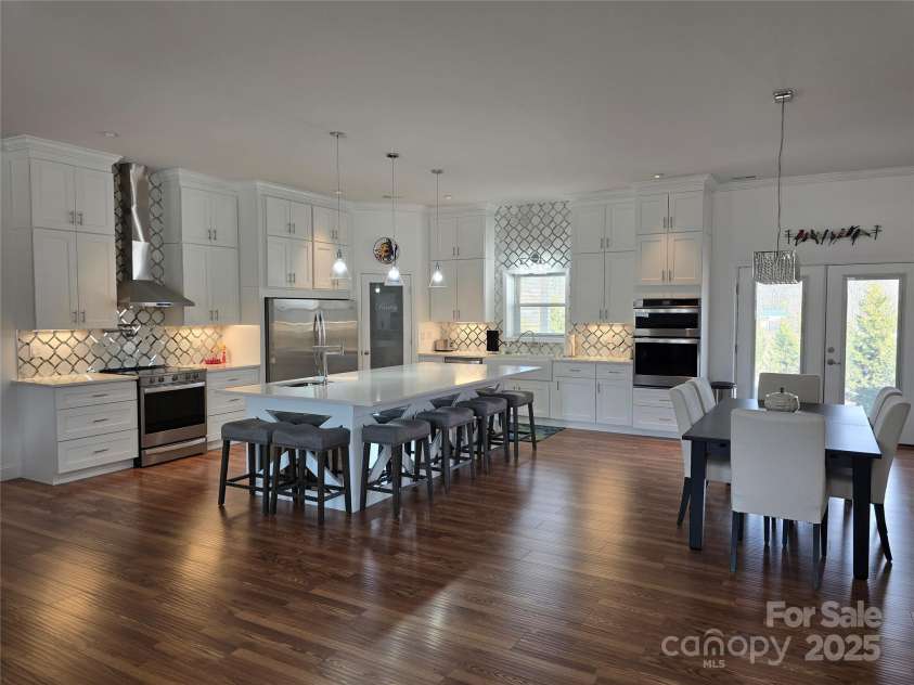 2510 Lentz Road, China Grove, NC 28023.  MLS# CAR4219428, YatesRealty ID 13250. Kitchen & dining Area