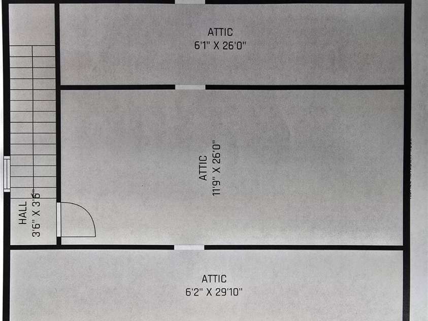 2510 Lentz Road, China Grove, NC 28023.  MLS# CAR4219428, YatesRealty ID 13250. Walk in Attic