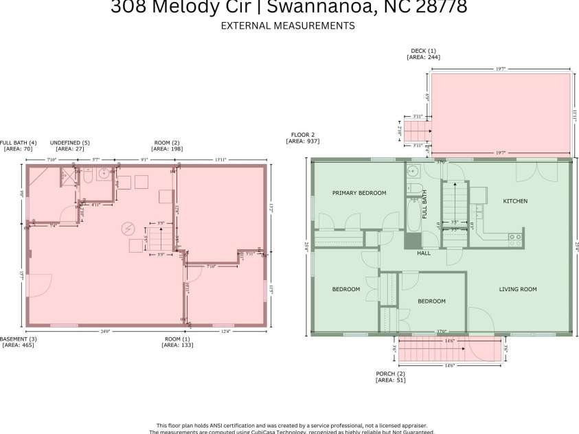 308 Melody Circle, Swannanoa, NC 28778.  MLS# CAR4255961, YatesRealty ID 13264. 