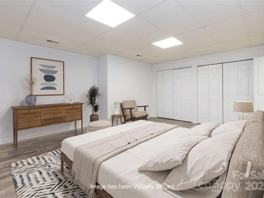 109 Wilkie Way, Fletcher, NC 28732.  MLS# CAR4257136, YatesRealty ID 13275. VIRTUALLY STAGED Downstairs bonus/bedroom