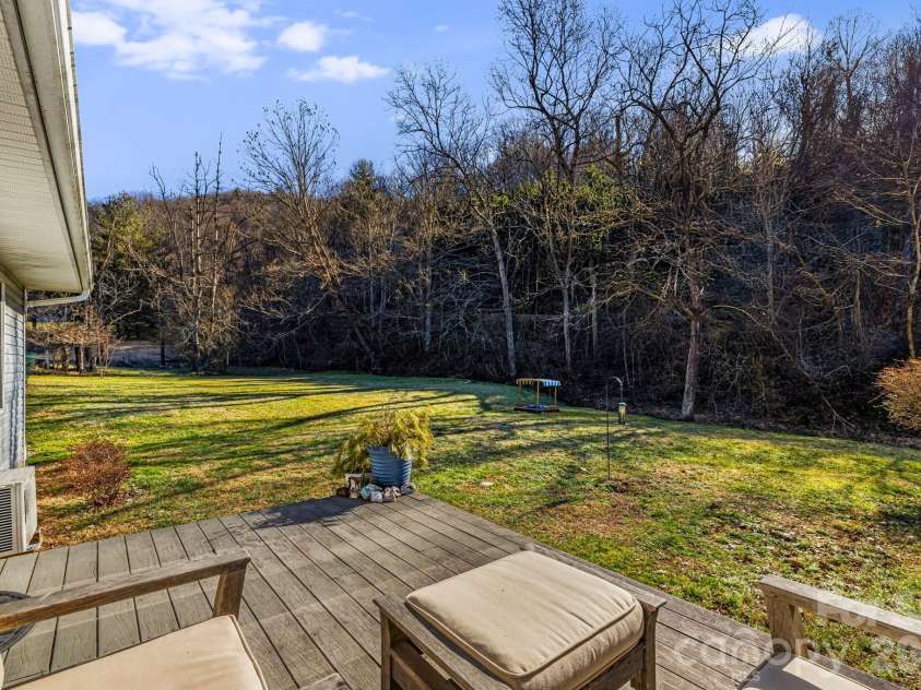 1590 Bruce Road, Mars Hill, NC 28754.  MLS# CAR4340824, YatesRealty ID 13285. View from back porch