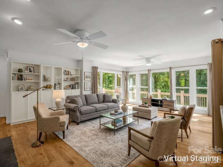 260 Warrior Drive, Tryon, NC 28782.  MLS# CAR4359501, YatesRealty ID 13291. Virtually staged option for a potential sitting area