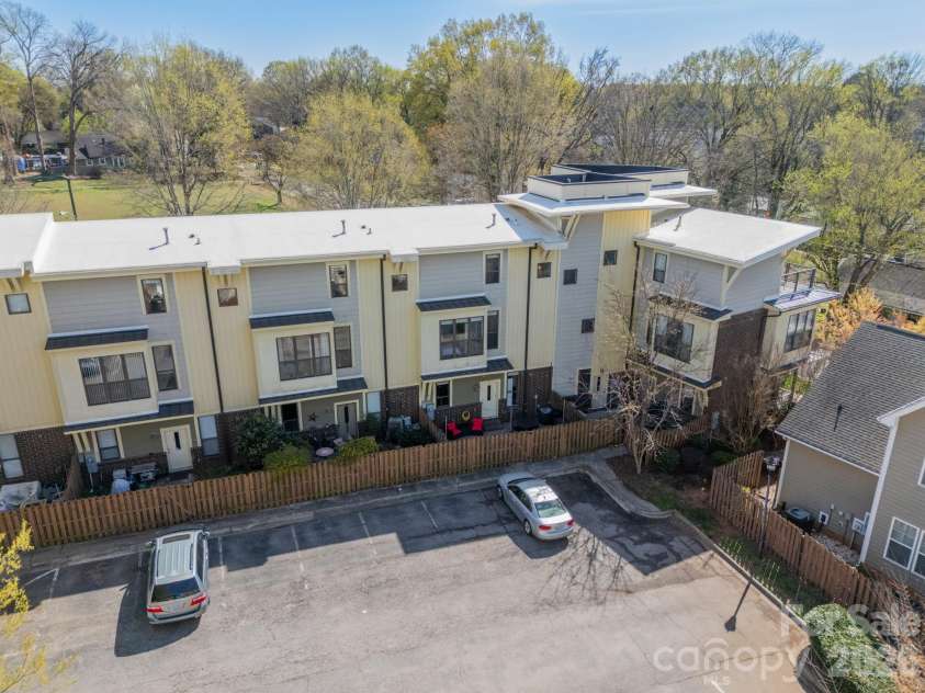 3409 Spencer Street, Charlotte, NC 28205.  MLS# CAR4357340, YatesRealty ID 13293. Back Parking