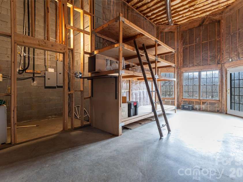 65 Timber Park Drive, Black Mountain, NC 28711.  MLS# CAR4344889, YatesRealty ID 13296. Ample Storage in the unfinished basement