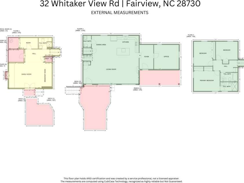 32 Whitaker View Road, Fairview, NC 28730.  MLS# CAR4257047, YatesRealty ID 13299. 