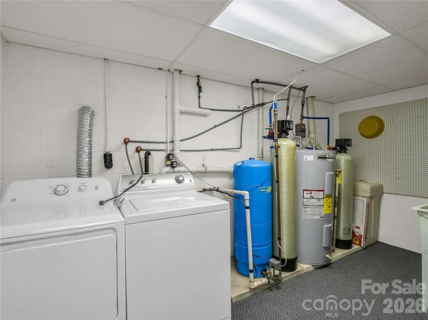 137 Amys Ridge Road, Lake Lure, NC 28746.  MLS# CAR4391704, YatesRealty ID 133. Laundry/ Mechanical Space