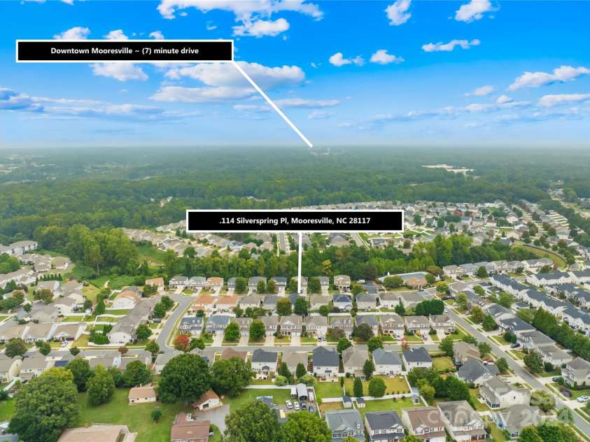 114 Silverspring Place, Mooresville, NC 28117.  MLS# CAR4187492, YatesRealty ID 1331. 