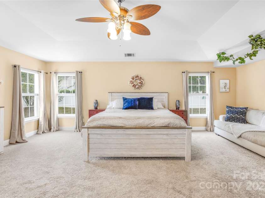 114 Silverspring Place, Mooresville, NC 28117.  MLS# CAR4187492, YatesRealty ID 1331. Primary Bedroom