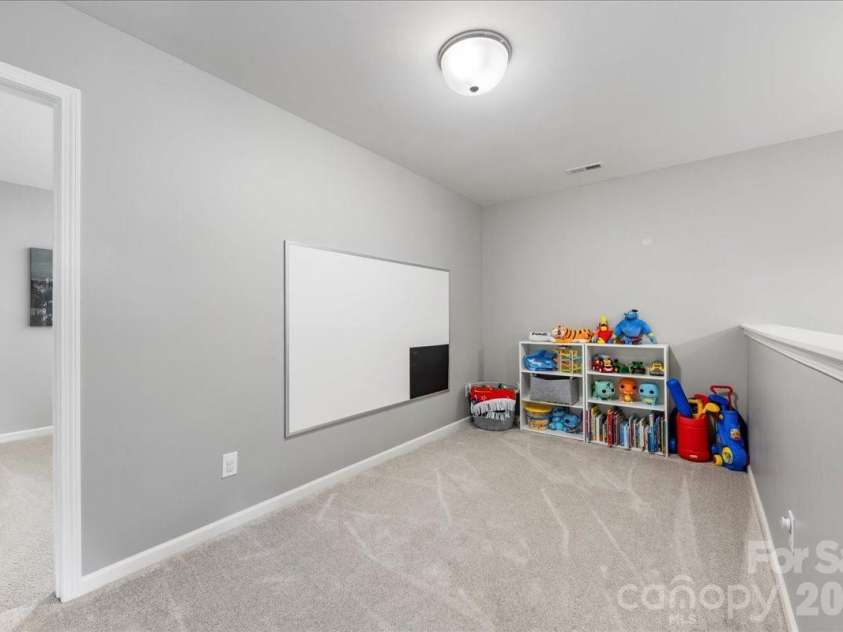 154 Sutters Mill Drive, Troutman, NC 28166.  MLS# CAR4356786, YatesRealty ID 13314. Loft space on the second floor.