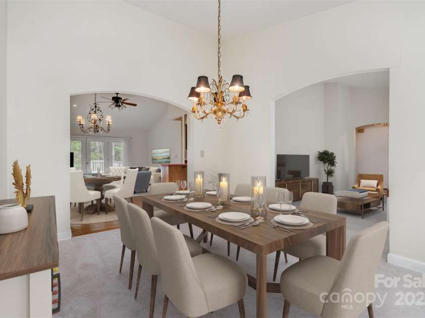 15133 Torrence Branch Road, Charlotte, NC 28278.  MLS# CAR4299900, YatesRealty ID 1332. Virtually staged