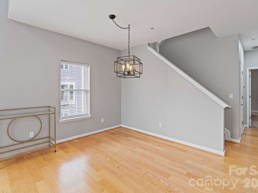 3623 Warp Street, Charlotte, NC 28205.  MLS# CAR4340962, YatesRealty ID 13321. Dining area