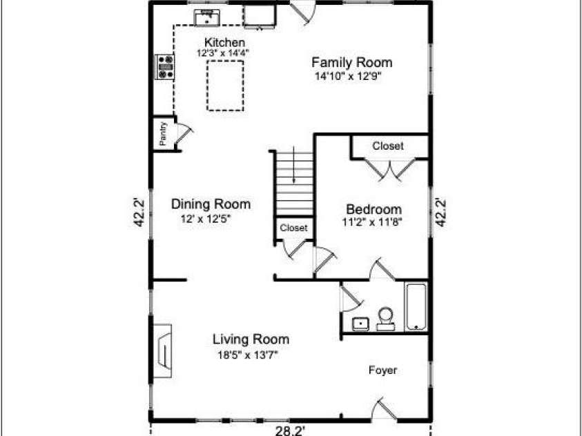 1241 Rollins Avenue, Charlotte, NC 28205.  MLS# CAR4257821, YatesRealty ID 13323. 