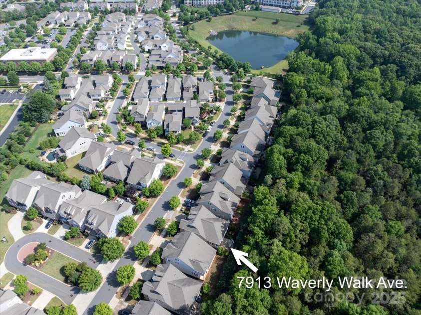 7913 Waverly Walk Avenue, Charlotte, NC 28277.  MLS# CAR4258567, YatesRealty ID 13329. 