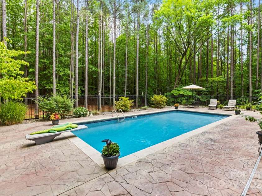 1956 Forest Ridge Drive, Stanley, NC 28164.  MLS# CAR4253801, YatesRealty ID 13330. 8 ft deep with diving board