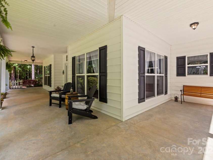 1956 Forest Ridge Drive, Stanley, NC 28164.  MLS# CAR4253801, YatesRealty ID 13330. Huge covered front porch