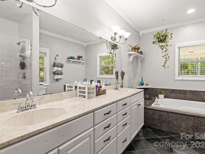 1956 Forest Ridge Drive, Stanley, NC 28164.  MLS# CAR4253801, YatesRealty ID 13330. Primary bathroom