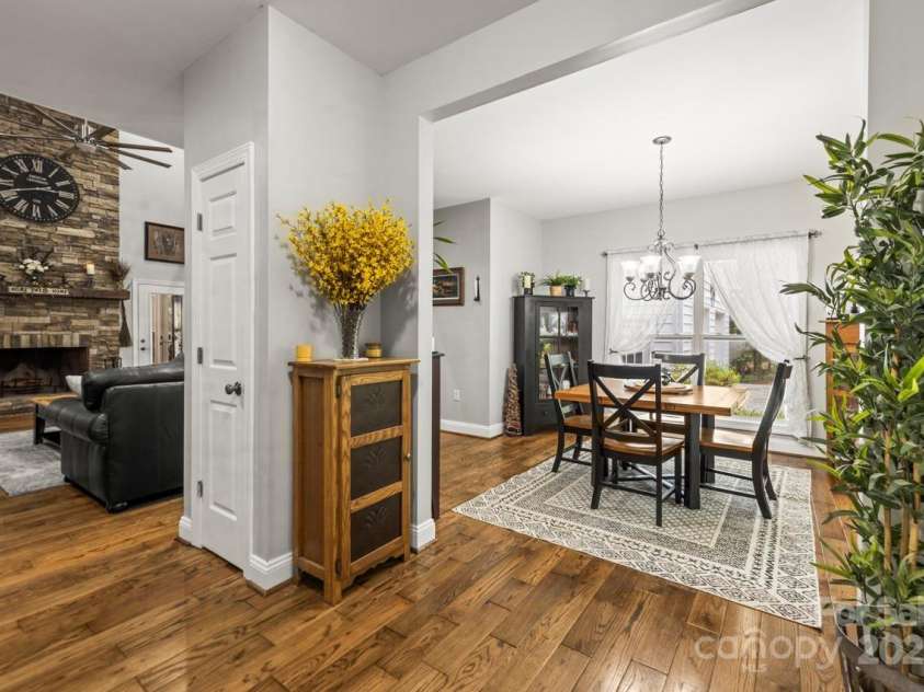 1956 Forest Ridge Drive, Stanley, NC 28164.  MLS# CAR4253801, YatesRealty ID 13330. Step inside the front door...