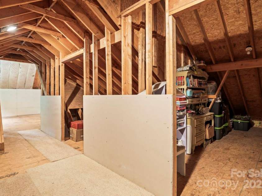 1956 Forest Ridge Drive, Stanley, NC 28164.  MLS# CAR4253801, YatesRealty ID 13330. Unfinished space upstairs, plumbed for add'l bath