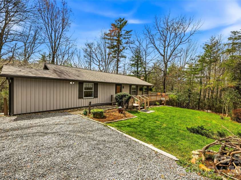 143 Rocky Ridge Road, Pisgah Forest, NC 28768.  MLS# CAR4364928, YatesRealty ID 13336. Parking area