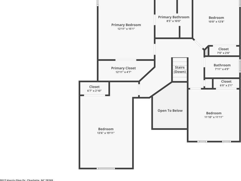 9517 Harris Glen Drive, Charlotte, NC 28269.  MLS# CAR4247828, YatesRealty ID 13336. 