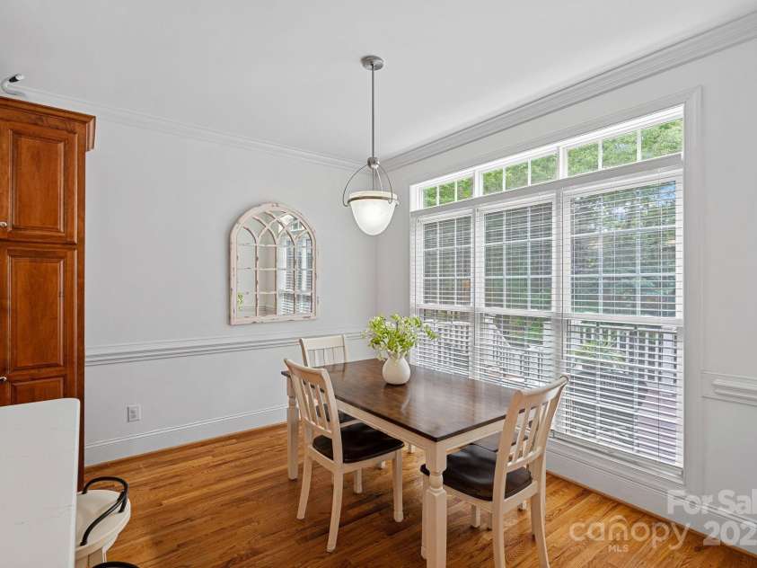 202 Whitmyre Court, Fort Mill, SC 29715.  MLS# CAR4251469, YatesRealty ID 13342. Breakfast table