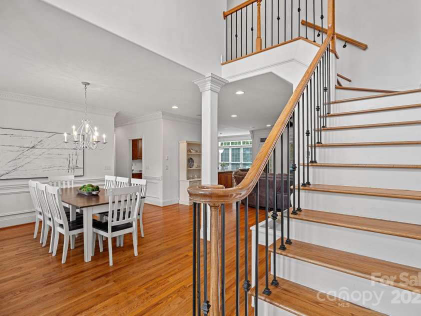 202 Whitmyre Court, Fort Mill, SC 29715.  MLS# CAR4251469, YatesRealty ID 13342. Open floor plan - Dining Area