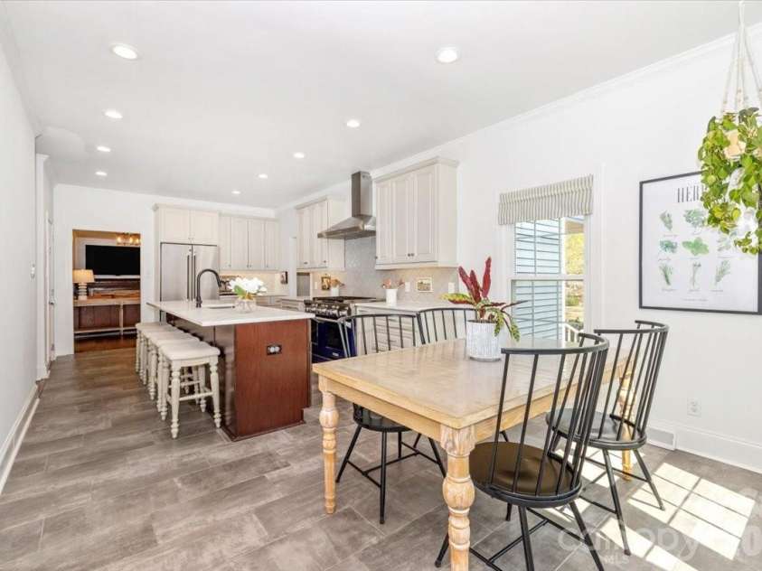 2107 Eakle Drive, Rock Hill, SC 29732.  MLS# CAR4358858, YatesRealty ID 13348. Large Kitchen and Informal Dining