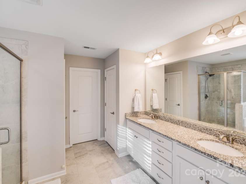 220 Kenway Loop, Mooresville, NC 28117.  MLS# CAR4231089, YatesRealty ID 13351. Owners bath - dual vanities