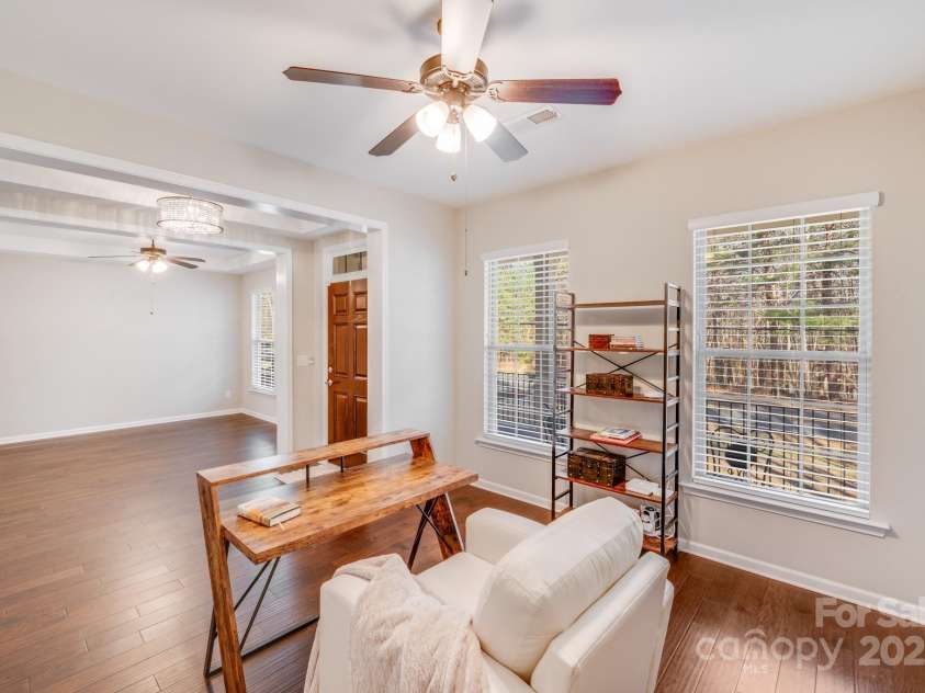 220 Kenway Loop, Mooresville, NC 28117.  MLS# CAR4231089, YatesRealty ID 13351. View of foyer from office