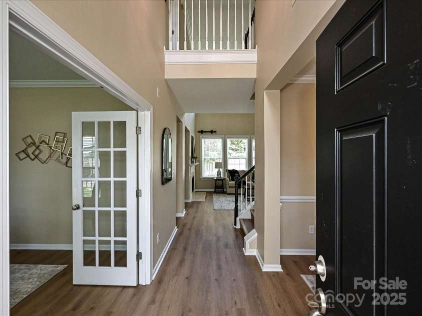 9700 Ravenscroft Lane, Concord, NC 28027.  MLS# CAR4256328, YatesRealty ID 13353. Entrance