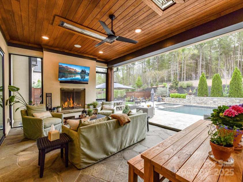 2954 Holbrook Road, Fort Mill, SC 29715.  MLS# CAR4254159, YatesRealty ID 13354. Screened Porch