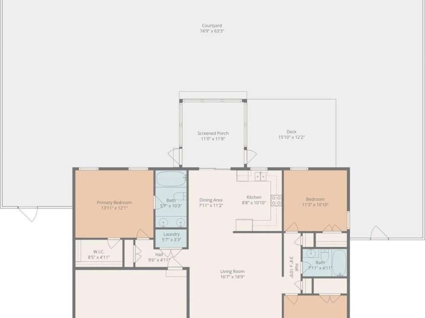 1613 Winthrop Lane, Monroe, NC 28110.  MLS# CAR4358139, YatesRealty ID 13357. 