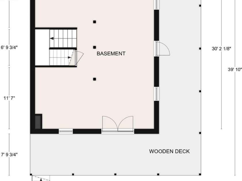 842 Grouse Road, Clyde, NC 28721.  MLS# CAR4326443, YatesRealty ID 13378. Basement 