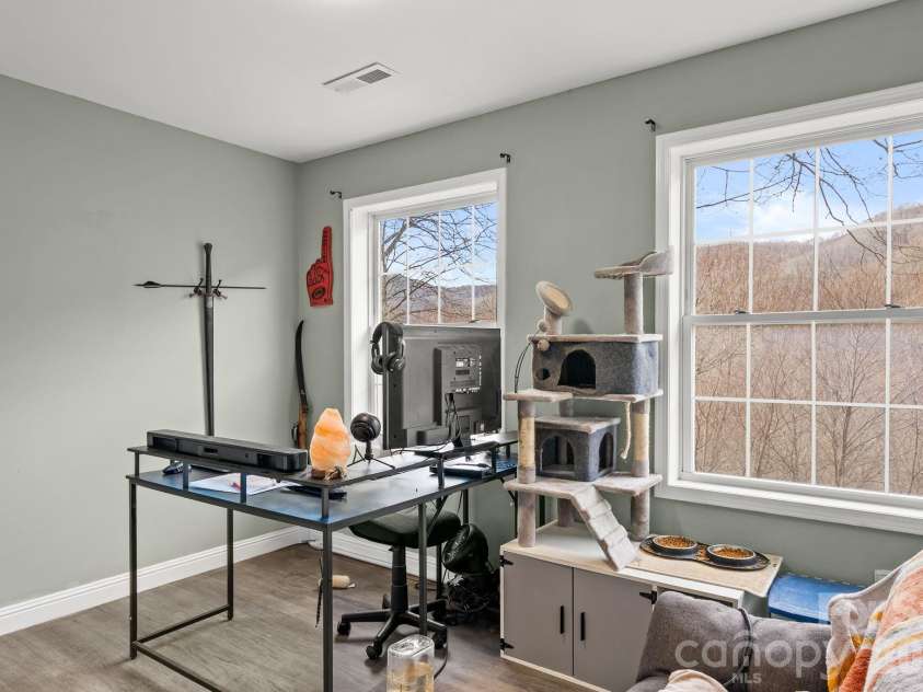 842 Grouse Road, Clyde, NC 28721.  MLS# CAR4326443, YatesRealty ID 13378. Bedroom 3