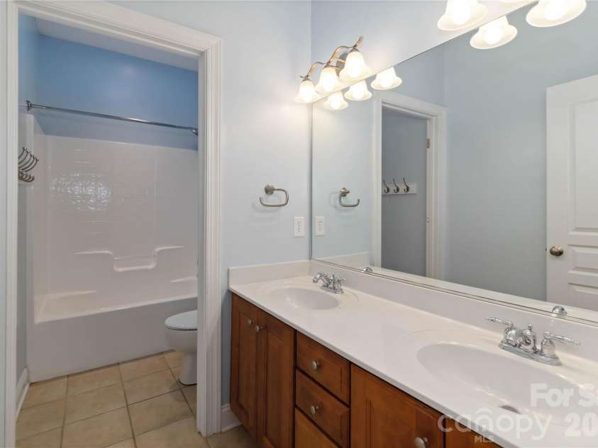 3908 Hazel Downe Way, Rock Hill, SC 29732.  MLS# CAR4356974, YatesRealty ID 13385. Dual vanity Bathroom, for secondary bedrooms