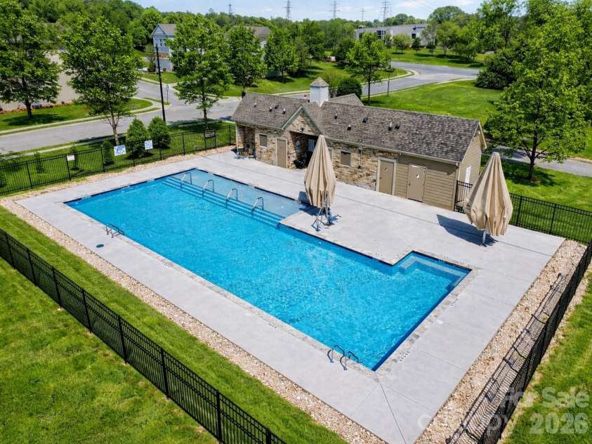 3908 Hazel Downe Way, Rock Hill, SC 29732.  MLS# CAR4356974, YatesRealty ID 13385. Newly Renovated Community Pool