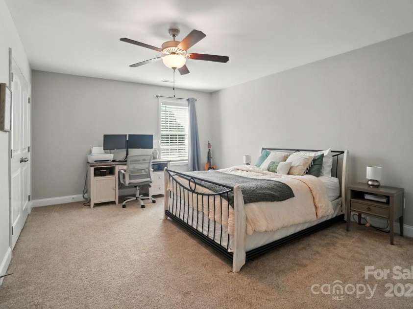 6314 Bluffton Lane, Midland, NC 28107.  MLS# CAR4256231, YatesRealty ID 13390. Large Secondary Bedroom