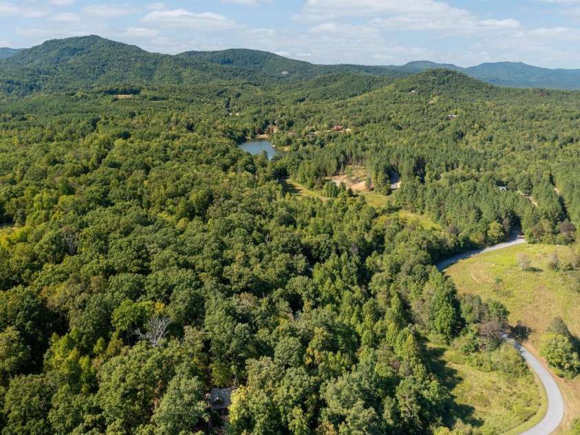 117 Laurel Lakes Parkway, Lake Lure, NC 28746.  MLS# CAR4182403, YatesRealty ID 1340. Aerial