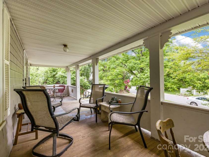 55 Herron Avenue, Asheville, NC 28806.  MLS# CAR4256476, YatesRealty ID 13409. Huge covered front porch