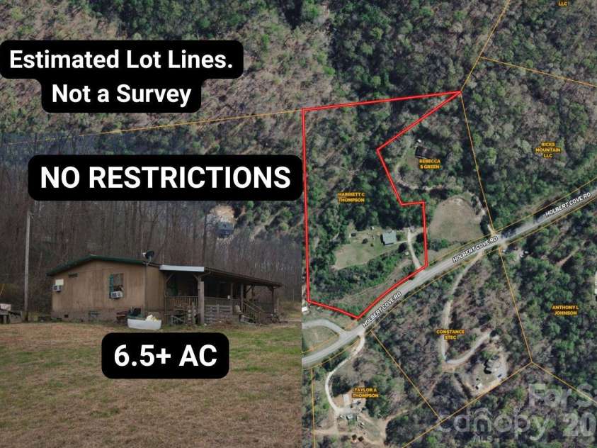 5712 Holbert Cove Road, Saluda, NC 28773.  MLS# CAR4332777, YatesRealty ID 13411. 