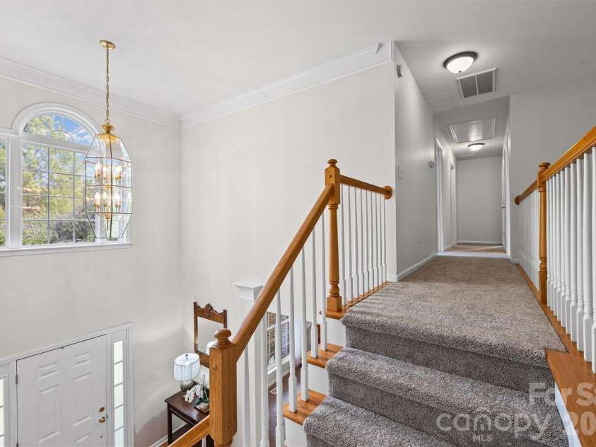 1836 Montague Road, Clover, SC 29710.  MLS# CAR4360574, YatesRealty ID 13414. Staircase