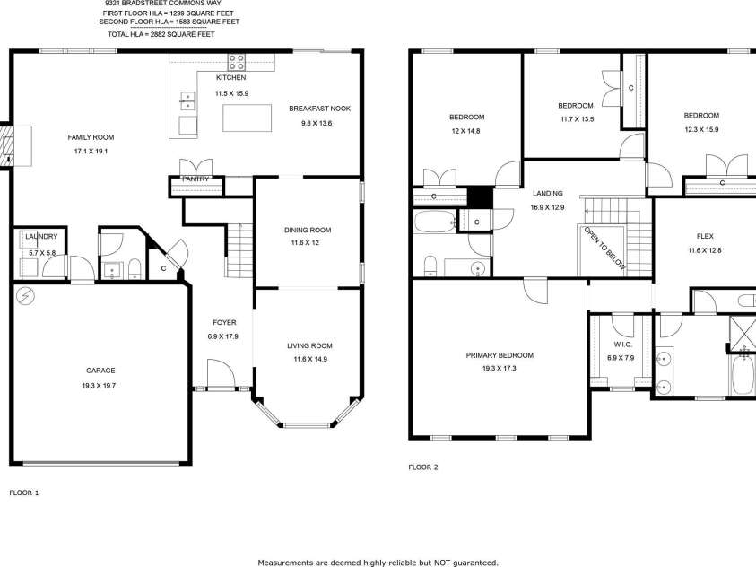 9321 Bradstreet Commons Way, Charlotte, NC 28215.  MLS# CAR4254515, YatesRealty ID 13418. 