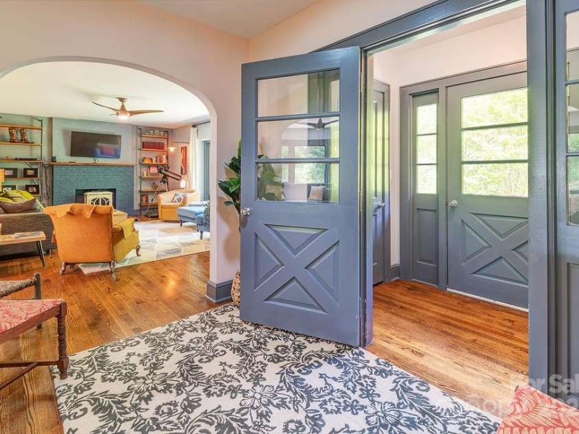 2102 Walnut CreeK Road, Marshall, NC 28753.  MLS# CAR4235544, YatesRealty ID 13420. Open &  Lovely