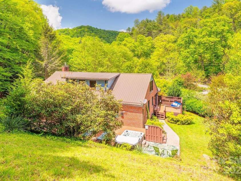 2102 Walnut CreeK Road, Marshall, NC 28753.  MLS# CAR4235544, YatesRealty ID 13420. So Many Places to be on these 2 Acres