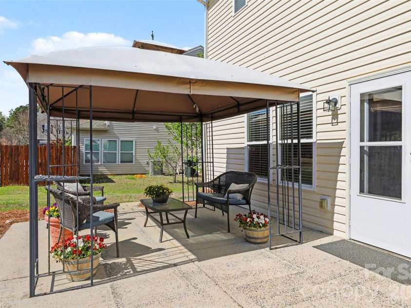 1806 Tradd Avenue, Clover, SC 29710.  MLS# CAR4362230, YatesRealty ID 13421. Patio with pergola