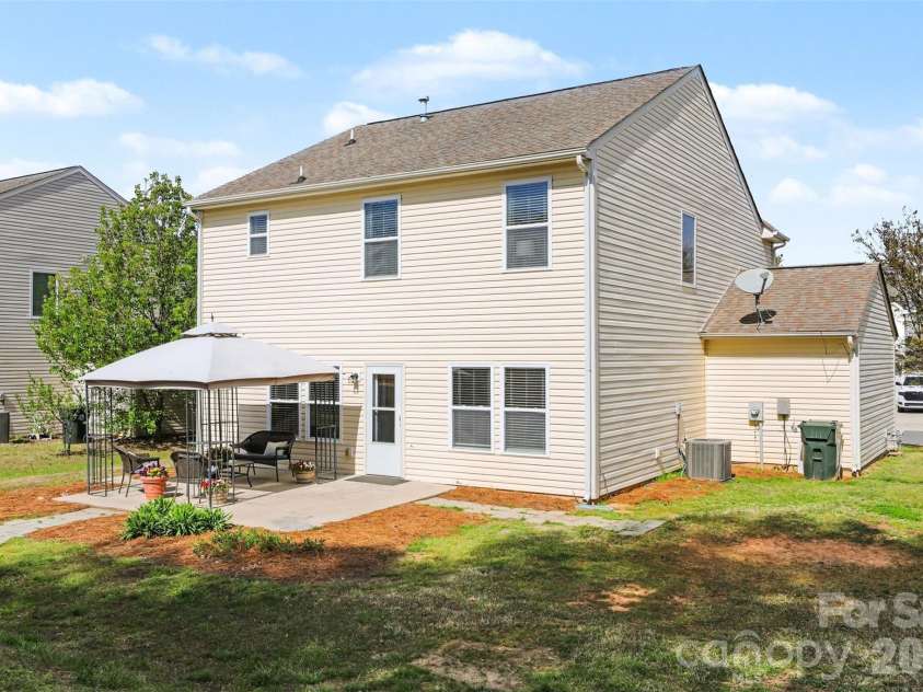 1806 Tradd Avenue, Clover, SC 29710.  MLS# CAR4362230, YatesRealty ID 13421. View of the back of home