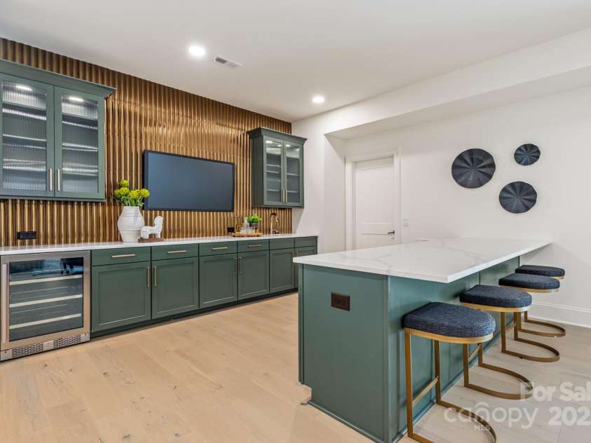 626 Concord Road, Davidson, NC 28036.  MLS# CAR4160733, YatesRealty ID 13431. Lower Level Ammenity Area