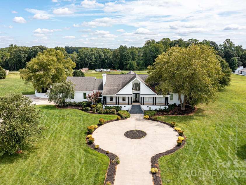 3245 Jackson Road, Mooresville, NC 28115.  MLS# CAR4161494, YatesRealty ID 13432. Aerial View of Property!