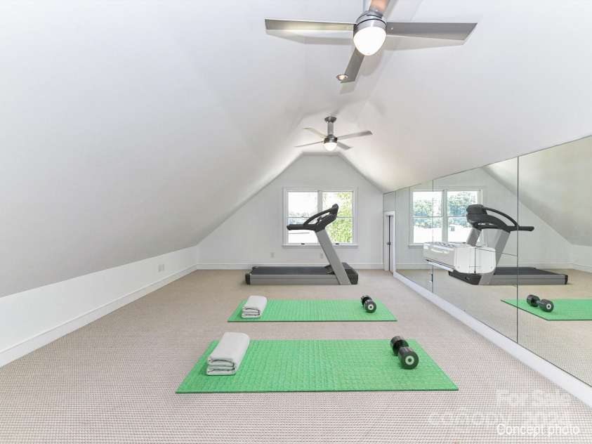 3245 Jackson Road, Mooresville, NC 28115.  MLS# CAR4161494, YatesRealty ID 13432. Exercise/Flex Room on upper level!