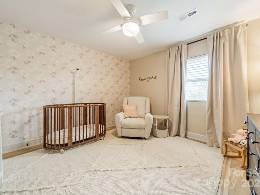 531 Manhasset Road, Charlotte, NC 28209.  MLS# CAR4217277, YatesRealty ID 13433. Bedroom 3